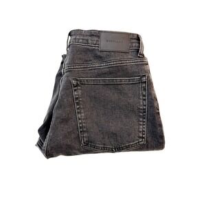 Everlane The Curvy Cheeky Jeans Dk Grey Black Denim Jeans Size 30